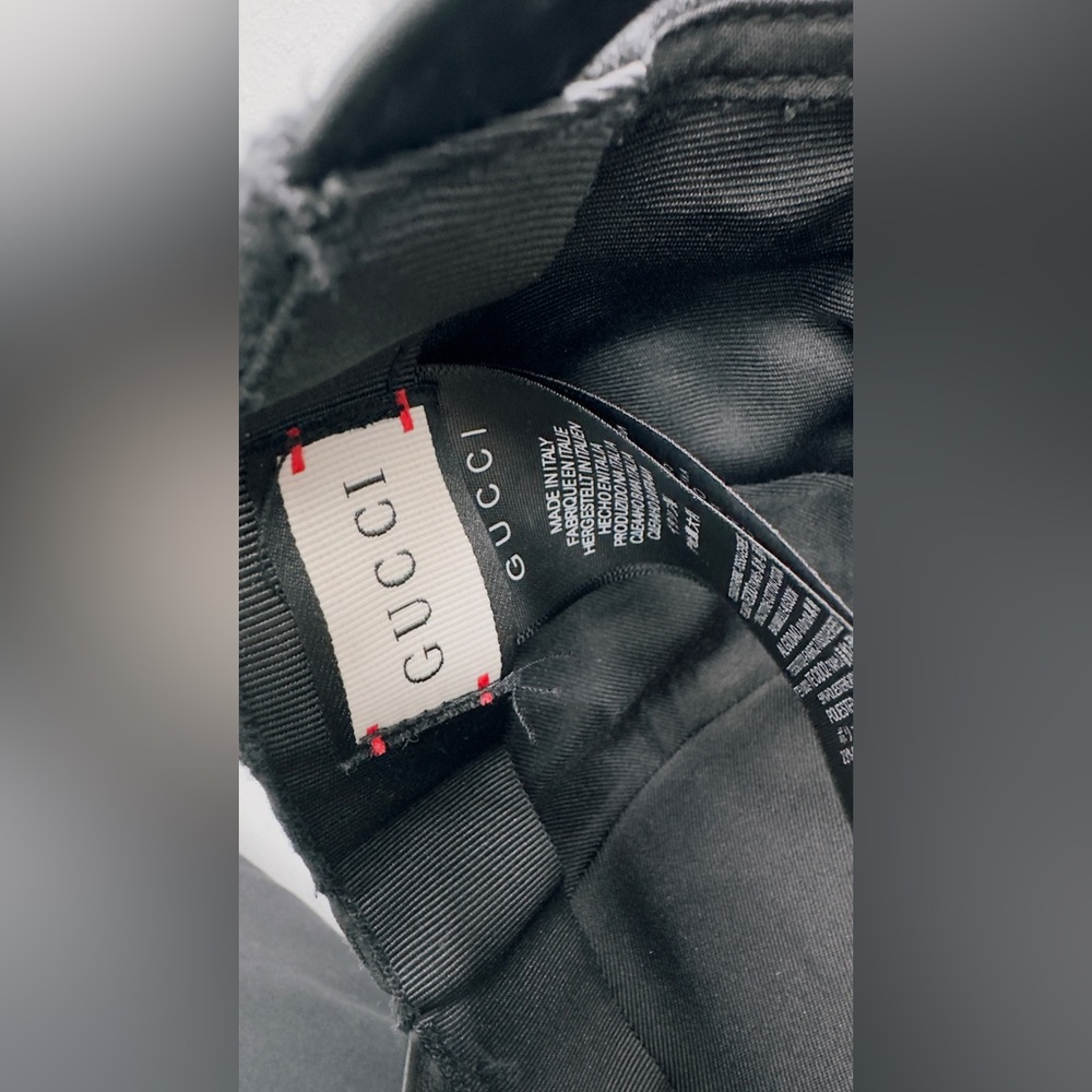 Gucci Gray Monogram Hat - Picture 6 of 7